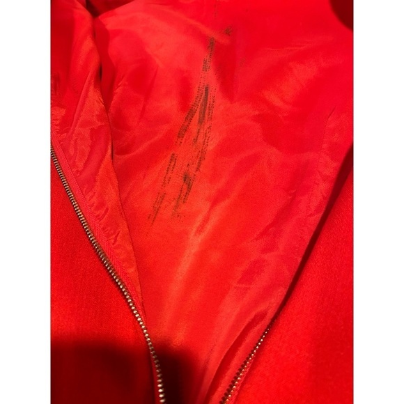 Ann Taylor Red Zipper Dress - Picture 6 of 6